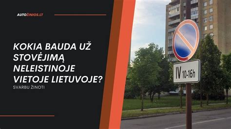 Bauda už automobilio plovimą neleistinoje vietoje