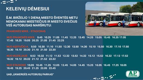 Autobuso schema su stotelėmis