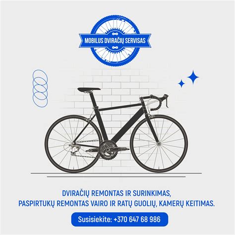 Infografika su svarbiausiais dviračių serviso privalumais