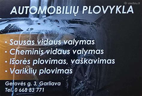 Automobilių detalių parduotuvė Garliavoje