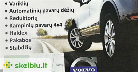 Diagrama, iliustruojanti skirtingus Volvo automobilių indikatorius