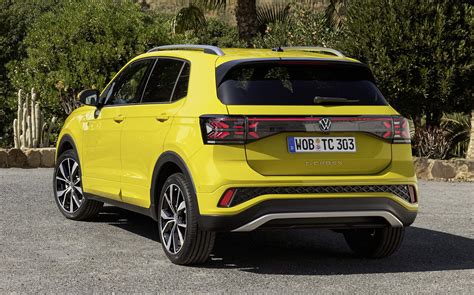 Volkswagen T-Cross matmenų schema