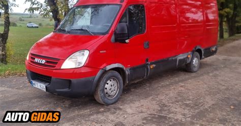 Iveco Daily Maxi krovininis mikroautobusas