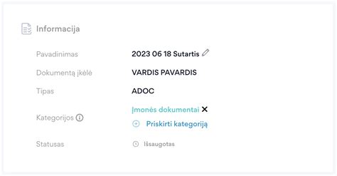 Dokumentas su antspaudu ir parašu