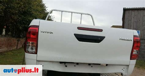 Krovinių skyriaus lankai Toyota Hilux