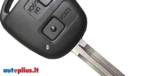 Toyota raktas su lustu
