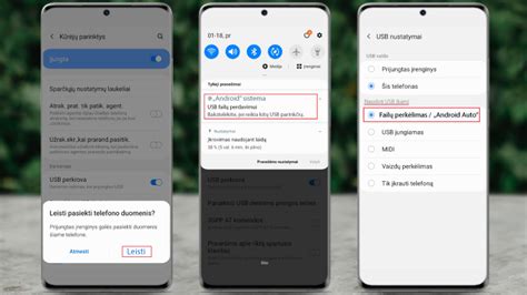 Iliustracija, kaip prijungti išmanųjį telefoną prie NissanConnect