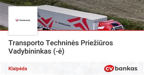 Schema transporto priemonės techninės priežiūros proceso