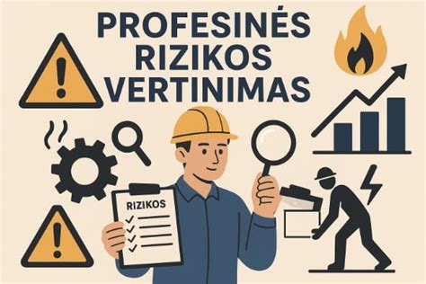 Schema, vaizduojanti pramoninės avarijos rizikos vertinimo procesą