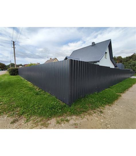 Profiliuotos skardos priekabos dengimo pavyzdys