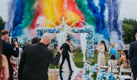 Spalvotų dūmų fotosesija