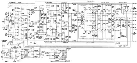 Automobilinio stiprintuvo schema su kanalais