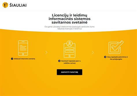 Leidimų ir licencijų išdavimas