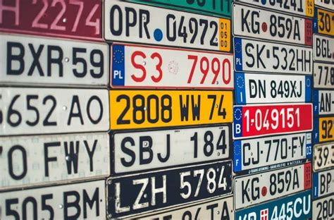 Istorinė automobilių numerių evoliucija