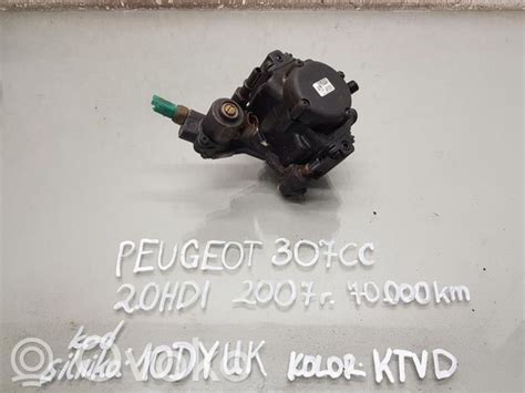 Schemа kuro sistemos Peugeot 307