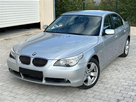 BMW 530d E60 priekio vaizdas