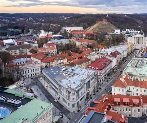 Vaizdas į Vilniaus senamiestį