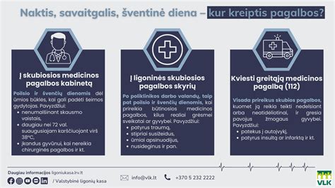 infografika: kada kreiptis į skubiosios pagalbos skyrių
