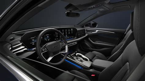 Audi automobilio interjeras su Bang & Olufsen garso sistema