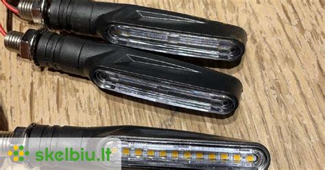 Motociklo posūkių signalų schema