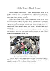 Starterio išardymas ir diagnostika