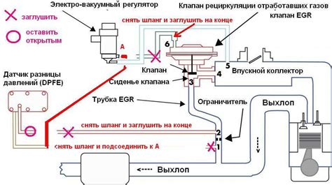 EGR sistemos schema