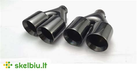 Skirtingų formų ir dydžių duslintuvo antgaliai