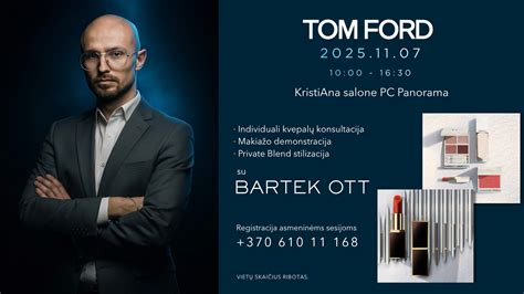 Tom Ford prekės ženklo istorija