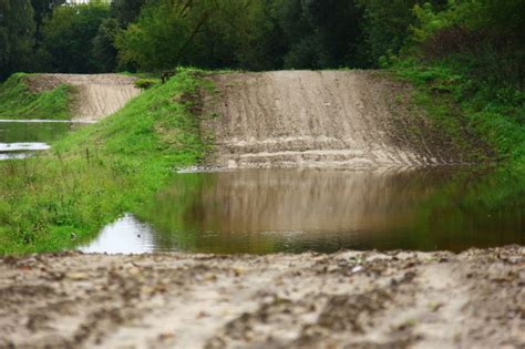 Panevėžio motokroso trasa po potvynio