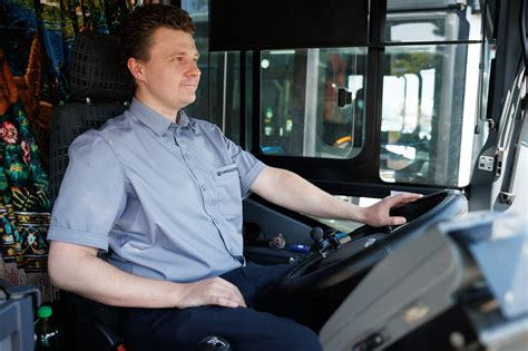 Vairuotojas autobuse