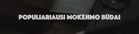 Mokėjimo būdai už administracines baudas