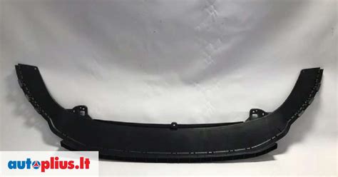 Priekinio automobilio buferio zona, kur gali būti montuojamas temperatūros daviklis