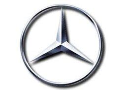 Trikampė žvaigždė „Mercedes-Benz“ logotipe