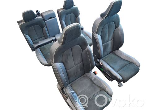 Diagrama, kaip nulenkti Volvo galinių sėdynių atlošus