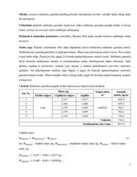 Benzino fizinių savybių lentelė