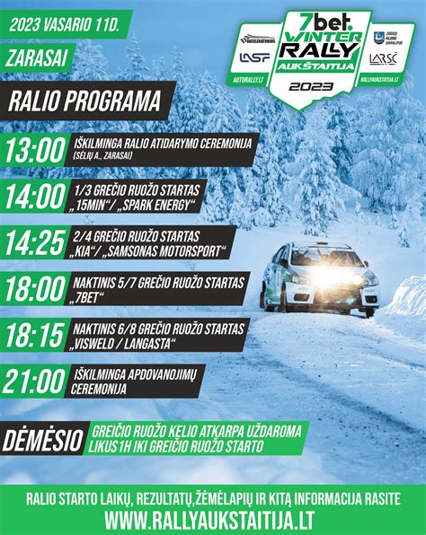 Ralio trasos paruošimas