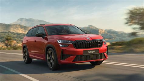 Škoda Kodiaq RS automobilio spalvos ir dizainas