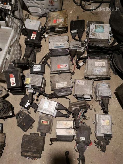 Įvairių gamintojų automobilinės dujų įrangos komponentai