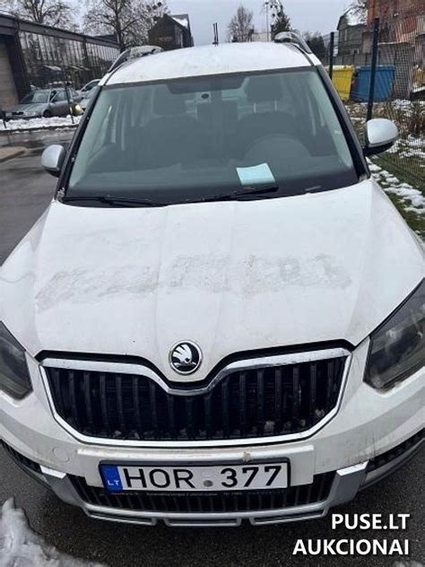 Nuotrauka naujojo Škoda Yeti eksterjero