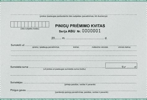 Baudos kvito pavyzdys