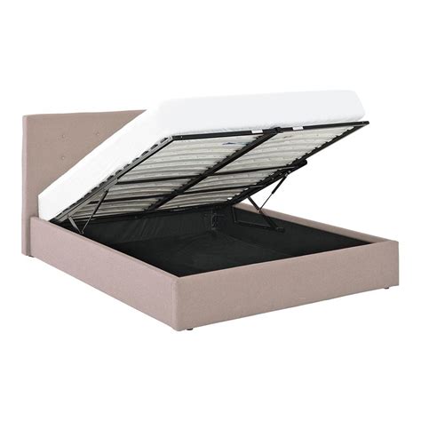 Lovos 140x200 cm su patalynės dėže schema