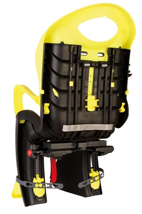 Vaikiškos kėdutės tvirtinimo pavyzdys