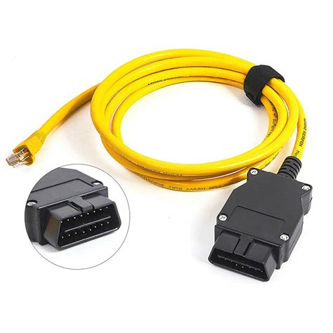 BMW ENET laidas ir OBD adapteris