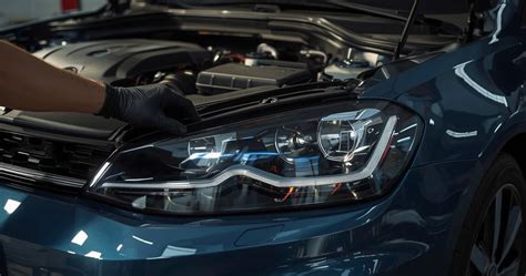 Schema, kaip pakeisti priekinio žibinto lemputę automobilyje