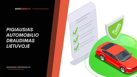 automobilio finansavimas ir draudimas