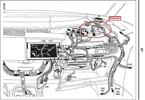 Renault Espace 4 kondicionieriaus sistemos schema