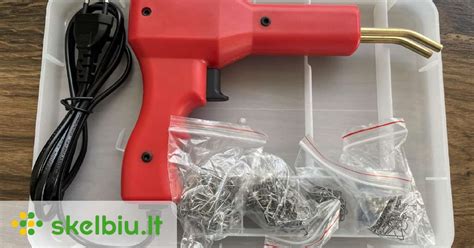 plastikinio bamperio suvirinimo procesas