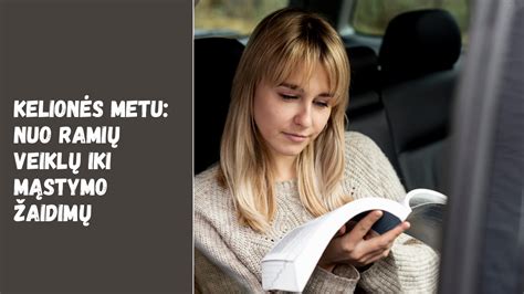 Žaidimai kelionės metu automobilyje