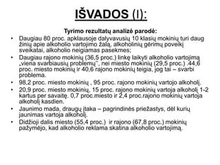 Psichologas A. Norkus aiškina alkoholio poveikį vairuotojui