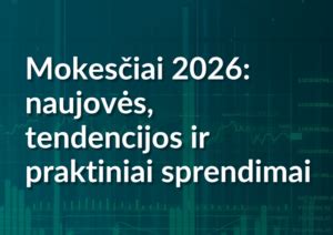 Lentelė: Naujos muitinės taisyklės ir mokesčiai (nuo 2026 m.)